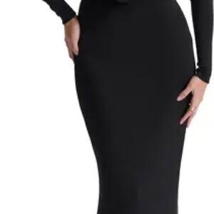 House of CB black long sleeve dress SIZE S